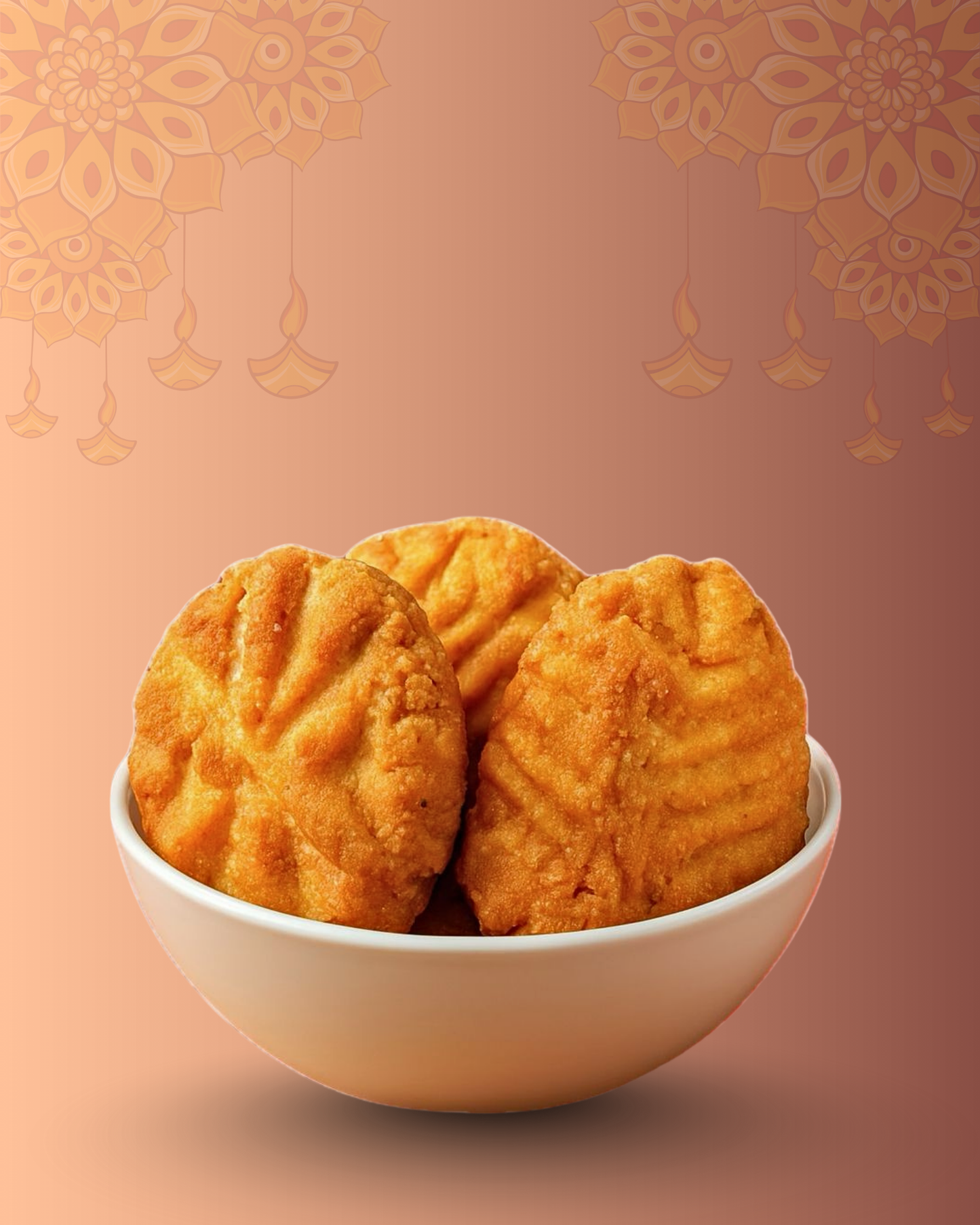 Authentic Bihari Atta Thekua - 100% Homemade (Whole Wheat) (500g)